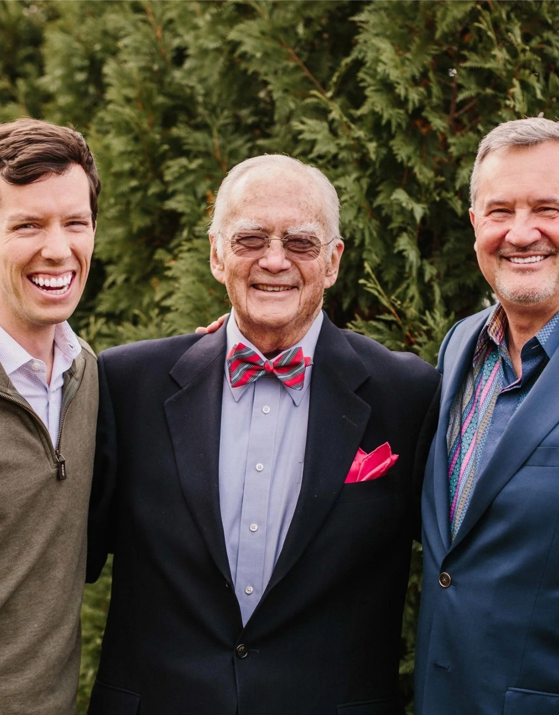 Left to right: Dr. Brian Rochford, Dr. Karl Glander , Dr. Skip Glander