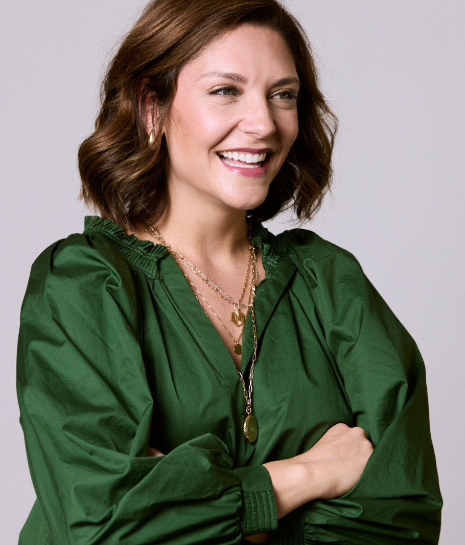 Woman smiling at Rochford Orthodontics.